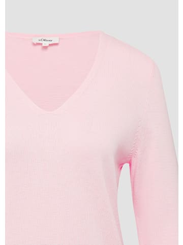 s.Oliver Strickpullover langarm in Pink