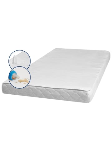 Playshoes Matratzenschoner "Molton-Betteinlage 50x70 cm" in Weiß