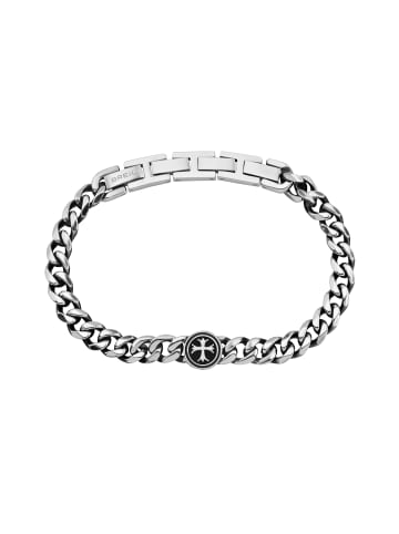Breil Armband dock silber, schwarz