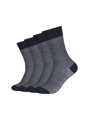 camano Socken ca-soft mini design 4er Pack anthracite