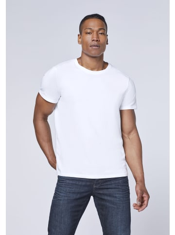 Polo Sylt T-Shirts im 3er Pack mit Rundhals-Ausschnitt in Weiß