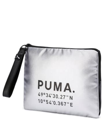 Puma Prime Time - Kosmetiktasche 28 cm in silver puma-black