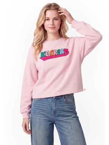 myMo Women Sweatshirt in Light Rose
