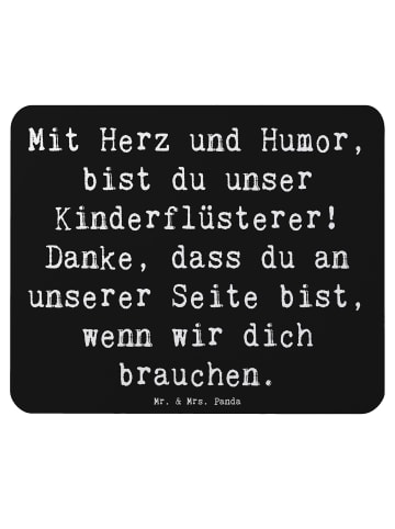 Mr. & Mrs. Panda Mouse Pad Spruch Baby-Sitter Engelflüsterer mit... in Schwarz