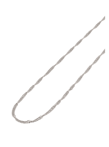 faina Women Chain Necklace in Silver