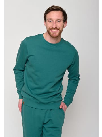 GreenBomb Sweatshirt Basic in Dschungel Grün