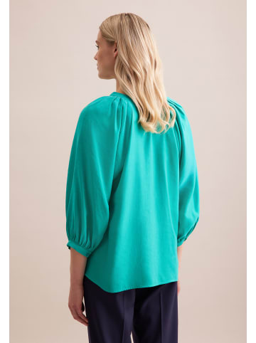 Seidensticker Shirtbluse Oversized in Türkis