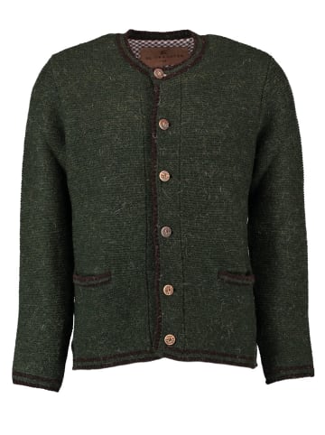 OS-Trachten Strickjacke Fudei in oliv