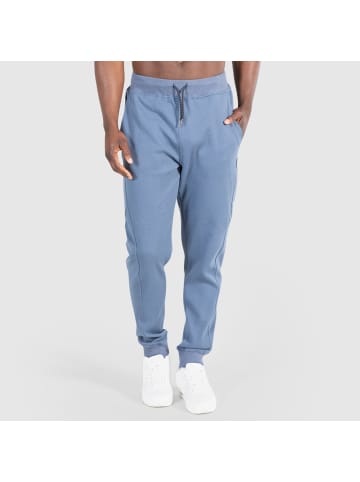 SMILODOX Pikee Jogginghose Jones in Dusty Blue