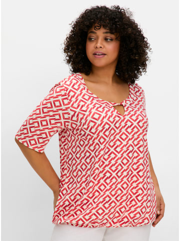 sheego T-Shirt in hummer-gemustert