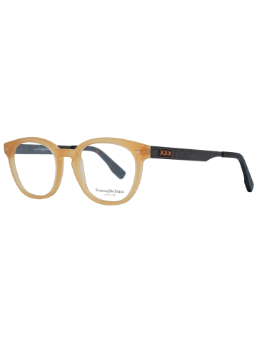 Ermenegildo Zegna Männer Optische Fassungen Rund Honig