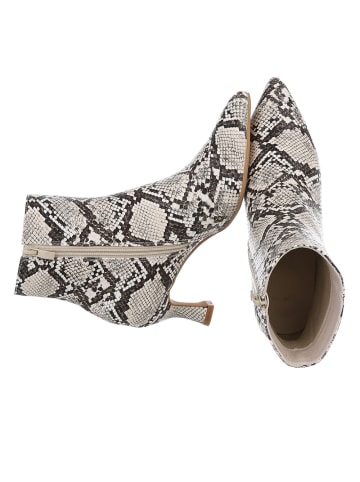 Ital-Design High Heel in Beige und Grau