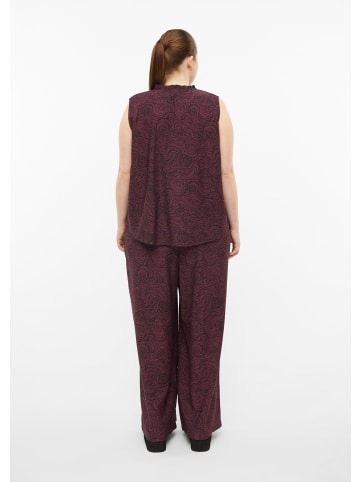 QS Bluse  in  49A0_bordeaux