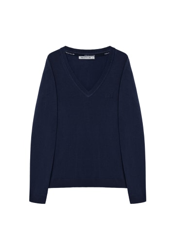 Polo Club Pullover in Navy Blau