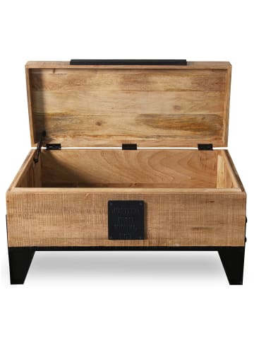 home24 Massive Garderobenbank Slide in Mango