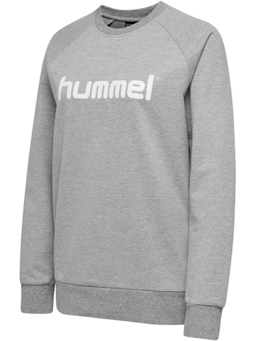 Hummel Sweatshirt Raglanärmel Hmlgo Damen in GREY MELANGE