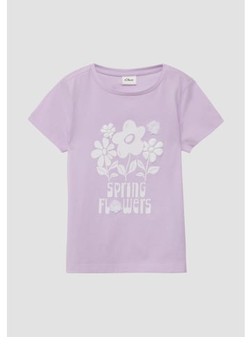 s.Oliver T-Shirt in 4222_flieder