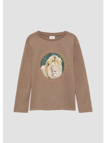 s.Oliver T-Shirt in 8612_cognac