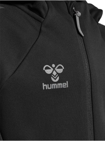 Hummel Kinder Hoodie "Cima 2.0 Zip Hoodie" in Schwarz