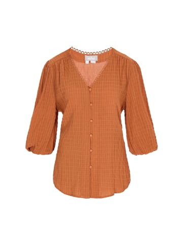 Usha Women Blouse in camel