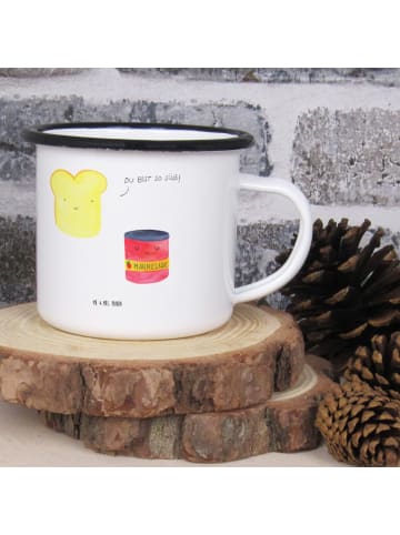 Mr. & Mrs. Panda Pott Toast Marmelade ohne Spruch in Weiß