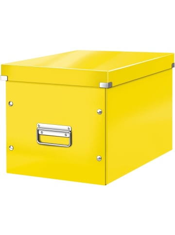 Leitz Archivbox Click & Store Wow Cube L Hartpappe gelb