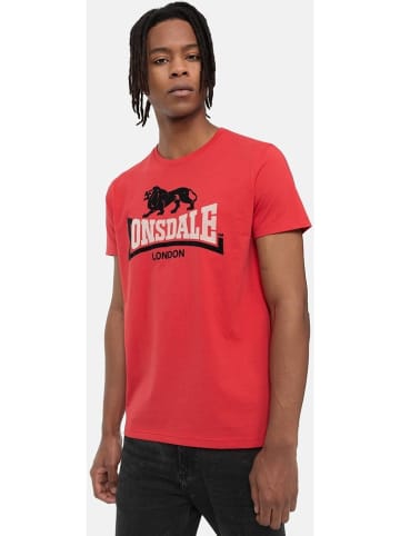 Lonsdale T-Shirt "Lubcroy" in Rot
