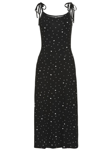 Kangaroos Midikleid in schwarz-weiß