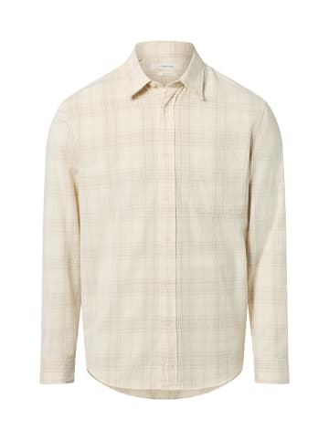 Selected Hemd in vanille taupe - 0001