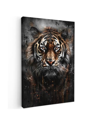 MuchoWow Leinwand bilder Tiger (BxH)