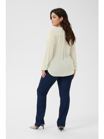 KAFFE curve Langarm-Bluse KCami Regular fit in Moonstruck