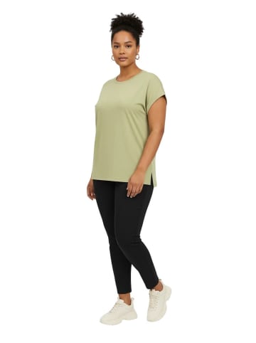 Shape Of You Blouse in Hellgrün