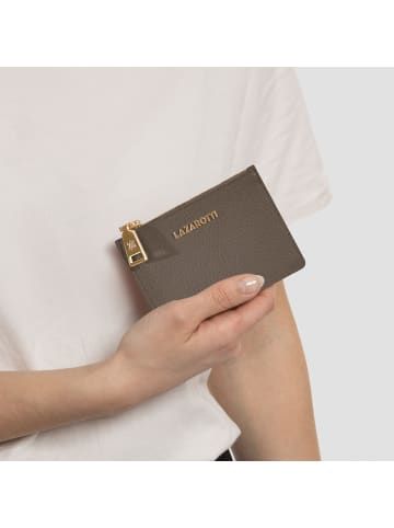 Lazarotti Bologna Leather Schlüsseletui Leder 11.5 cm in taupe
