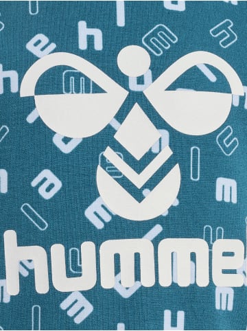 Hummel Trikot S/S Hmldream Aop T-Shirt S/S in BLUE CORAL