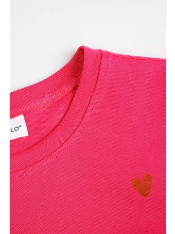 Coccodrillo Langarmkleid in himbeerrot