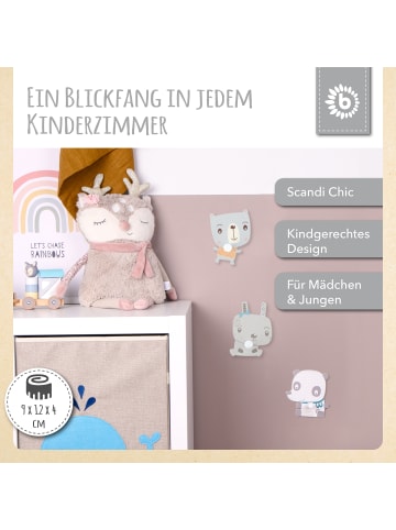 Bieco Spielwaren Garderobe Kinder Katze in Mehrfarbig