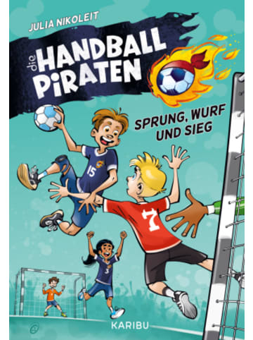 Karibu Buch - Die Handball-Piraten (Band 1) - Sprung, Wurf und Sieg