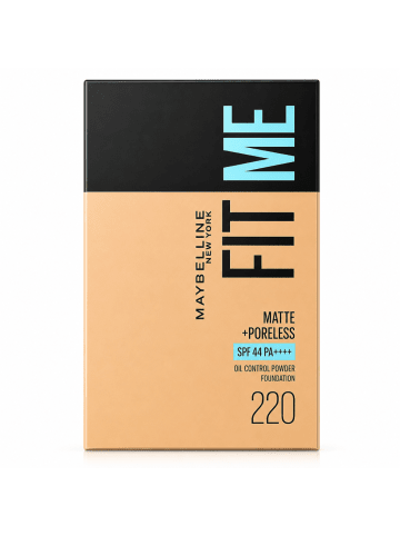 Maybelline New York Fit Me Matte & Poreless Puder-Foundation - 220