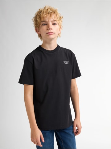Petrol Industries T-Shirt mit Rückenaufdruck Oceanpoint in Schwarz