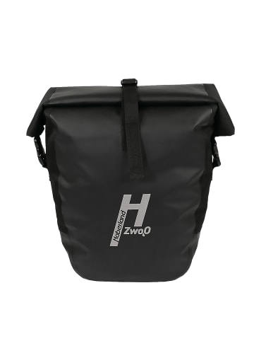 Haberland Fahrrad- Einzeltaschen-Set H2O in schwarz