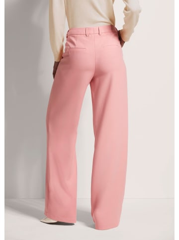 MADELEINE Elegante Stretchhose mit Bügelfalten in blassrosa