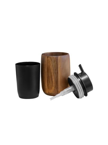 RIDDER Seifenspender Dina schwarz natur