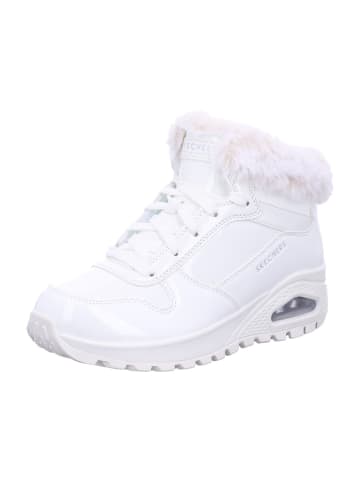 Skechers Damen Winterschuhe warm UNO RUGGED - in Weiß