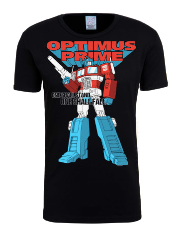 Logoshirt T-Shirt Transformers - Oprimus Prime - One Shall Stand in schwarz