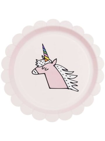 Rico Design Nonbook - Tortenspitze/Platzset, Fransen, Blau, FSC MIX