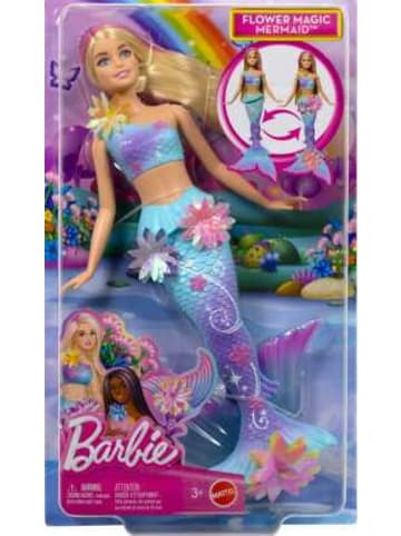 Mattel Spielzeug - Barbie Meerjungfrau mit magischen Blüten blond