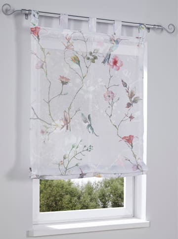 Heine Raffrollo in grau-bunt