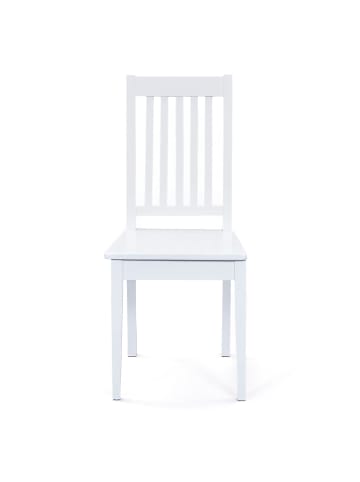ebuy24 Esszimmerstuhl Wright Weiß 2er Set