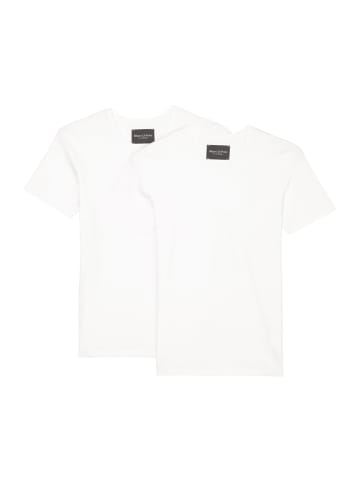 Marc O´Polo Bodywear Unterhemd / Shirt Langarm Essentials Organic Cotton in Weiß