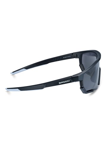 Breed Polarisierte Sonnenbrille "Vega" in Schwarz/Schwarz